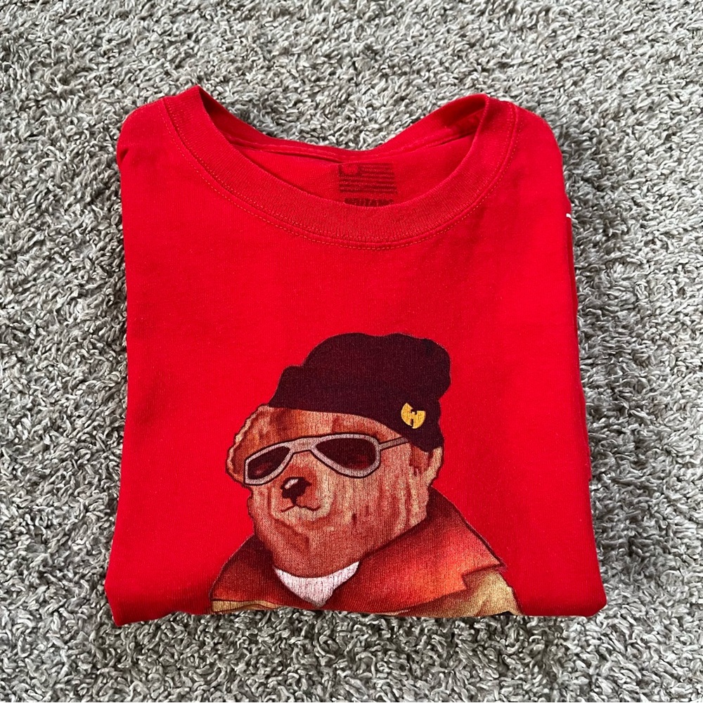 🔥🔥🔥 WU-TANG SHIRT SIZE LARGE WU BRAND POLO BEAR WUTANG RZA GZA - Picture 11 of 11